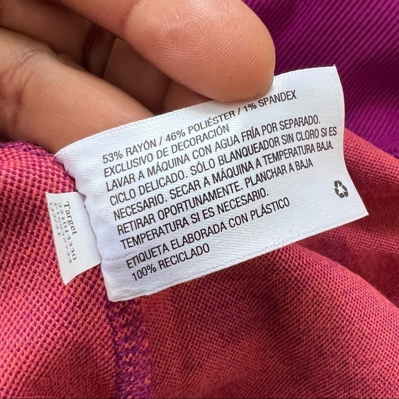 Victor Glemaud Polka Dot Tunic Dress Womens XS Crewneck Pullover Purple target - Picture 12 of 12